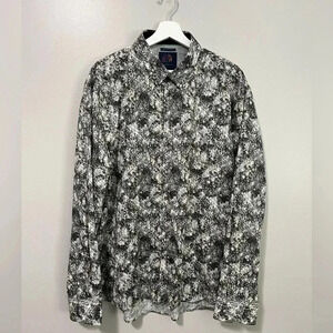 Modern English John Lennon  Medallion Stretch Shirt